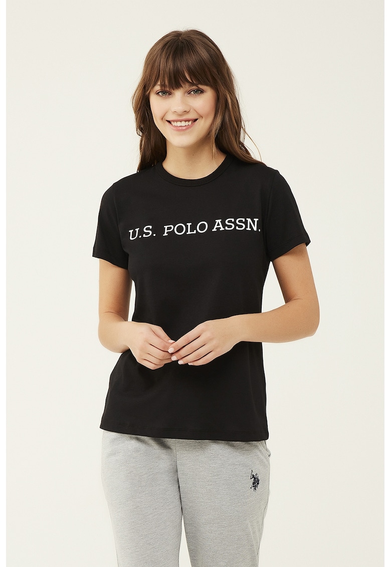 U.s. Polo Assn. Tricou de casa din bumbac cu imprimeu logo