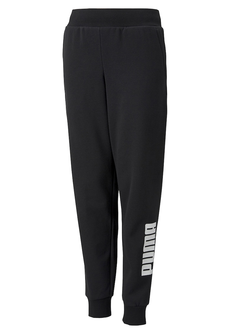 Pantaloni sport conici cu imprimeu logo Power