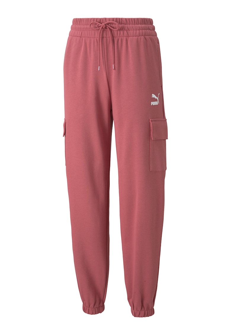 Pantaloni sport relaxed fit cu buzunare cu clapa CLSX