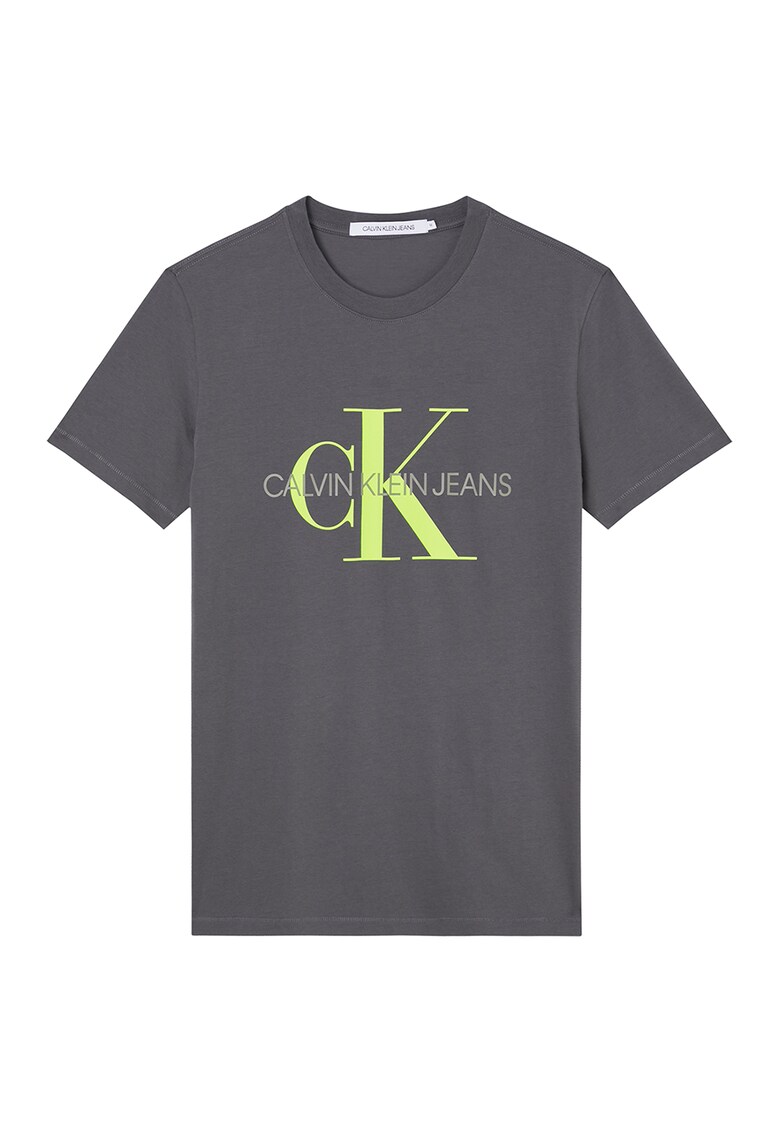 Tricou de bumbac organic cu logo CALVIN KLEIN JEANS imagine 2022 reducere