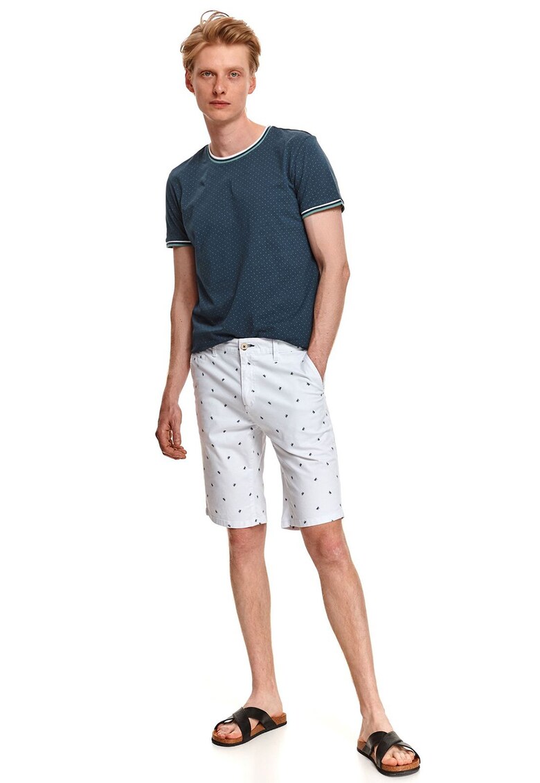 Bermude chino cu imprimeu Top Secret Bermude chino cu imprimeu Top Secret