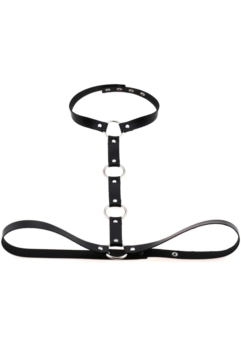 Ham negru - din piele ecologica - Nicoleth C12 -