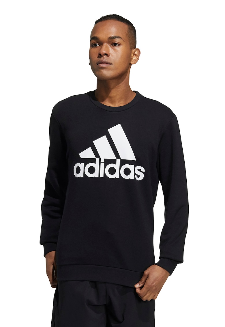 Bluza sport cu logo Essentials Big - Negru/Alb -