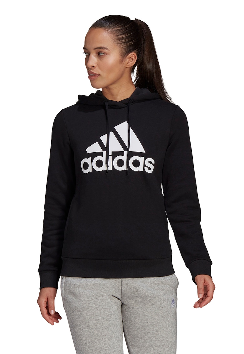 Hanorac cu imprimeu logo supradimensionat