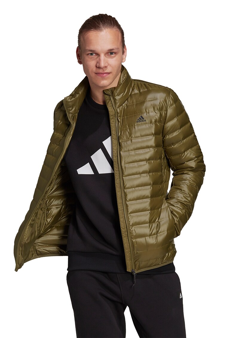 Jacheta cu umplutura de puf – din material rezistent la vant – cu aspect matlasat Varilite adidas Performance