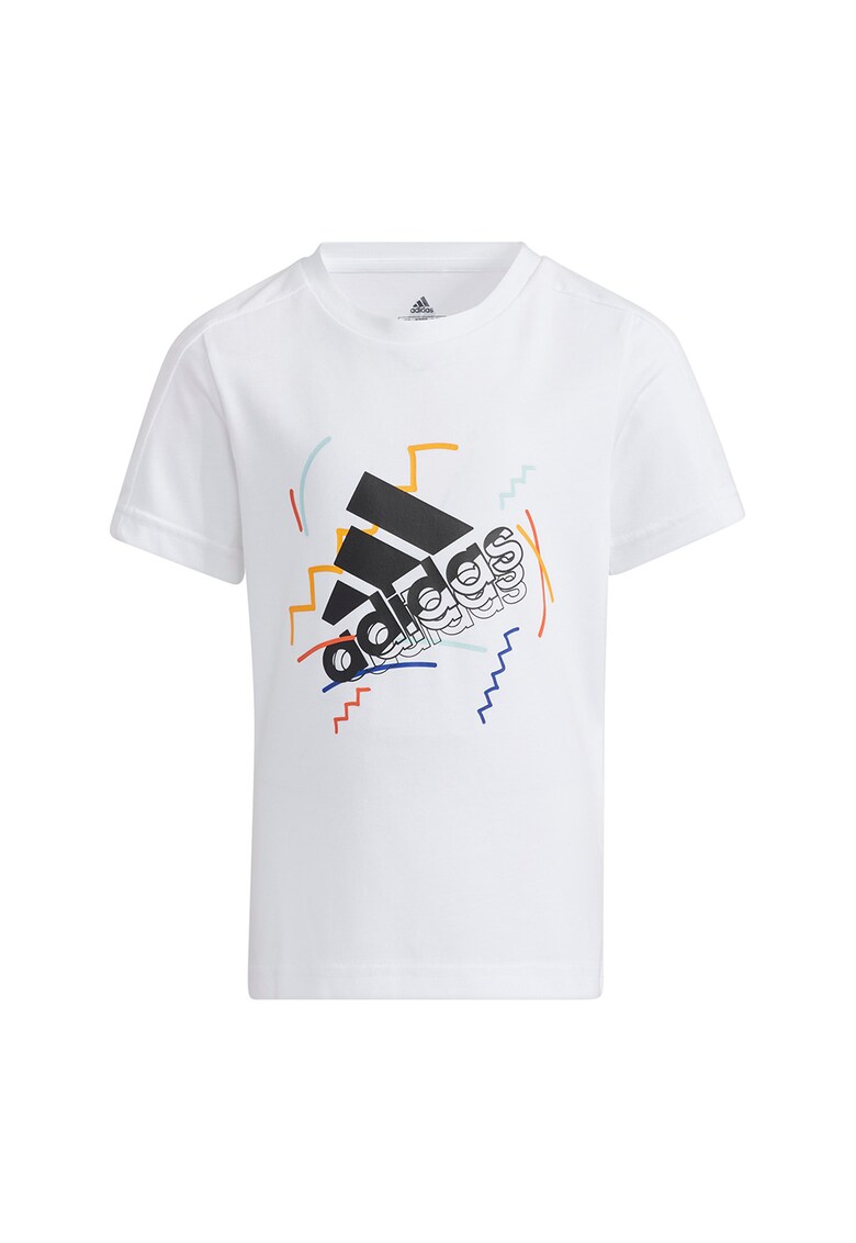 Tricou cu imprimeu logo pentru fitness adidas Performance  Imbracaminte