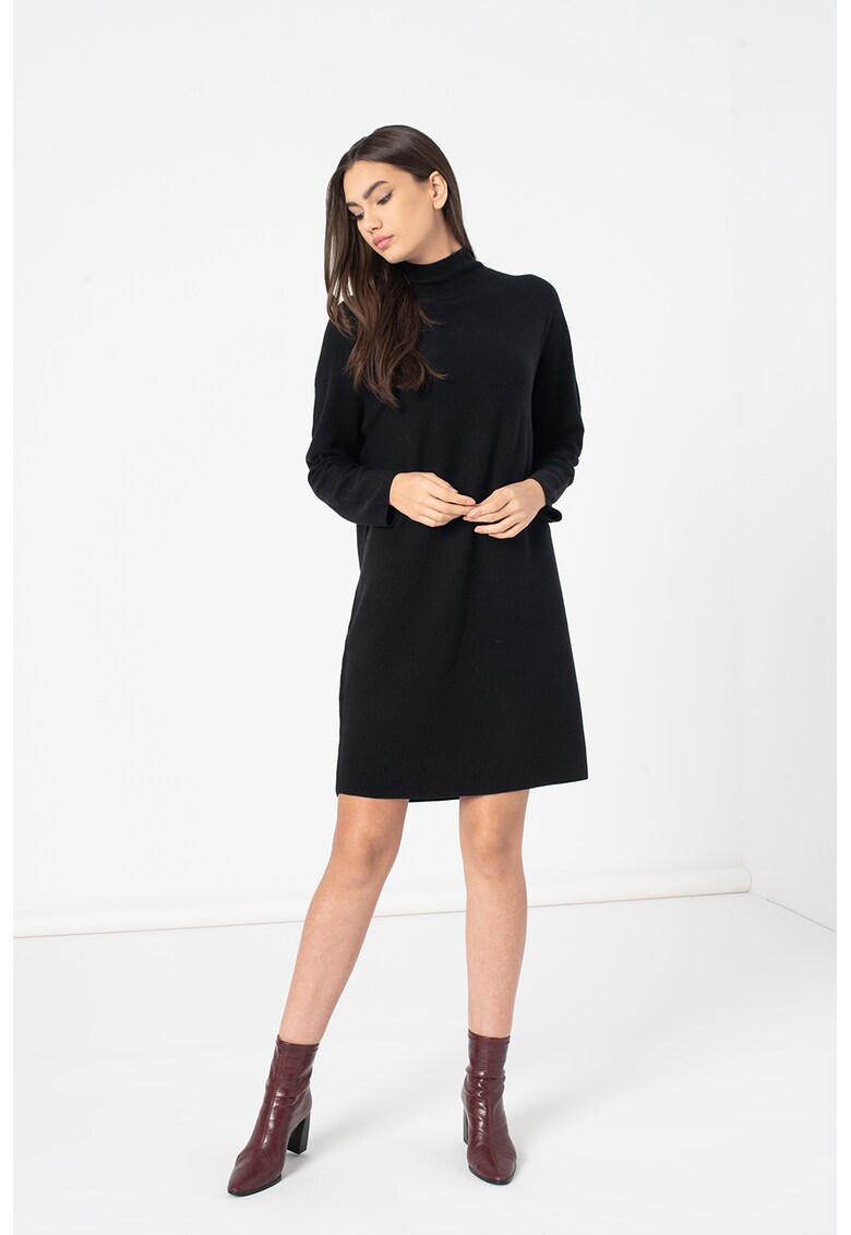 Rochie tip pulover cu maneci raglan