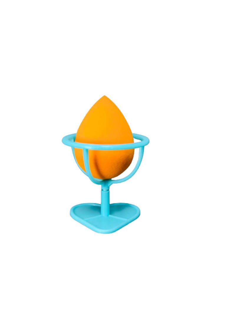 Set Burete Machiaj si Suport -  Portocaliu