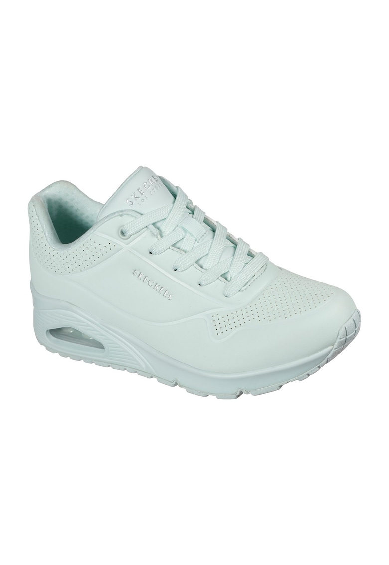 Skechers Pantofi sport cu talpa wedge ascunsa Uno Frosty Kicks - Verde