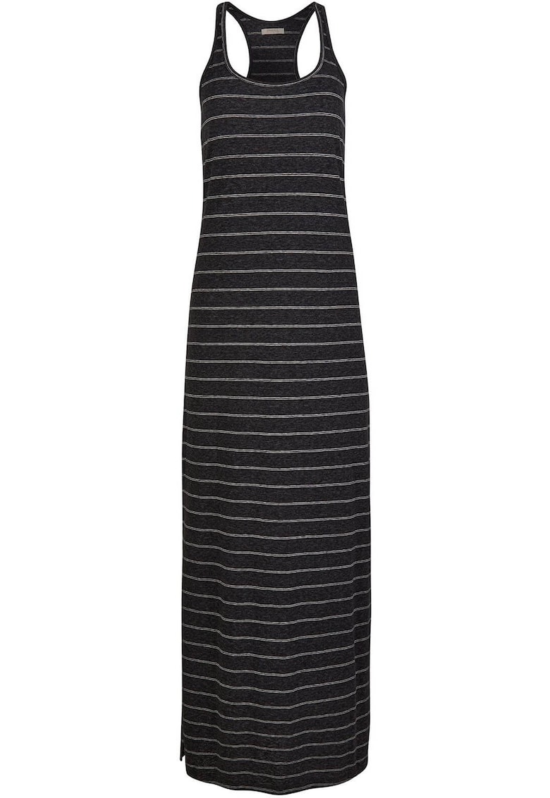 Rochie de dama - LW Foundation Striped Long Dress - Negru