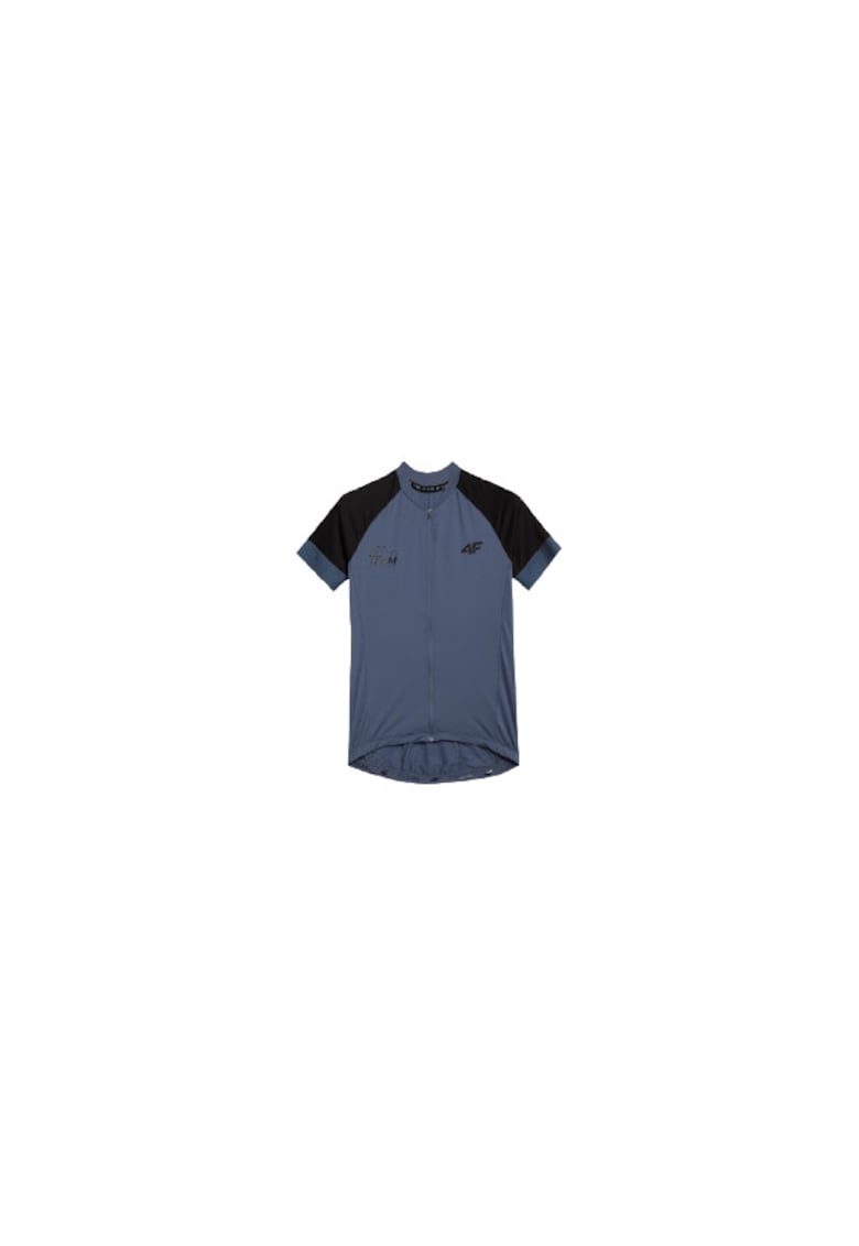 Tricou de bicicleta pentru barbati care se deschide - uscare rapida tehnologia 4FDry - filtru solar UPF 50+ - Albastru