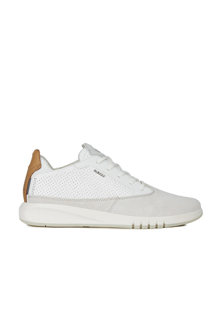 Pantofi sport de piele si material textil Aerantis