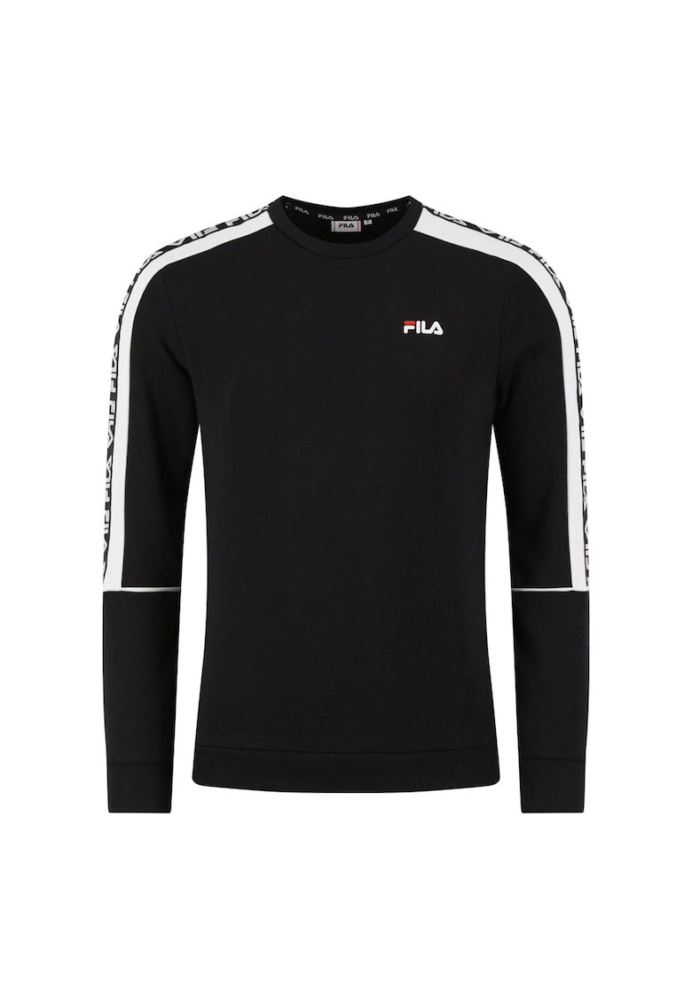 Bluza TEOM - Bumbac/Poliester - Negru/Alb -