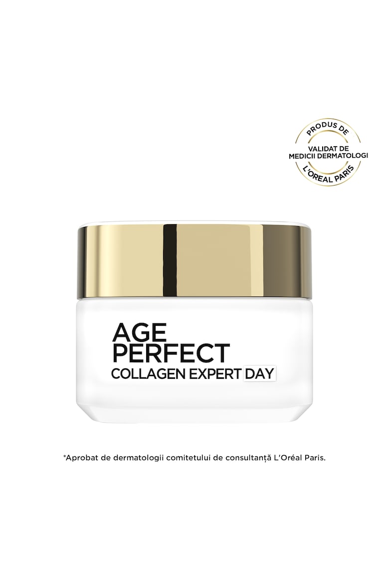 Crema hidratanta de zi  Age Perfect Collagen Expert - contine Micro-Peptide de Colagen - reda fermitatea si reduce petele pigmentare - 50 ml