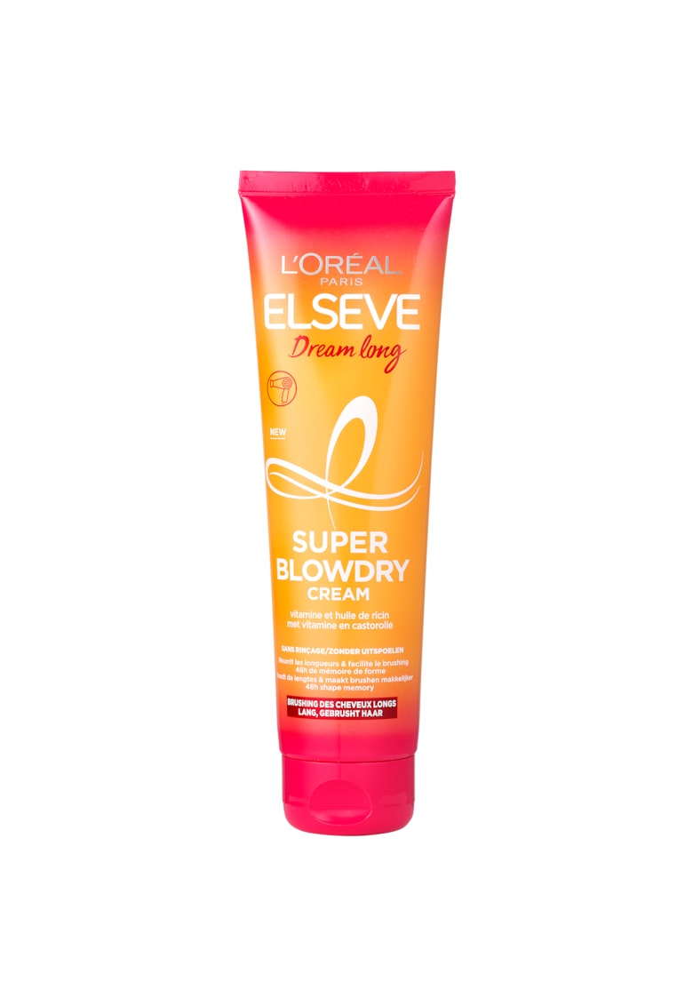 Crema Fara Clatire Elseve Dream Long Super Blowdry - protectie termica pana la 230°C - 150 ml