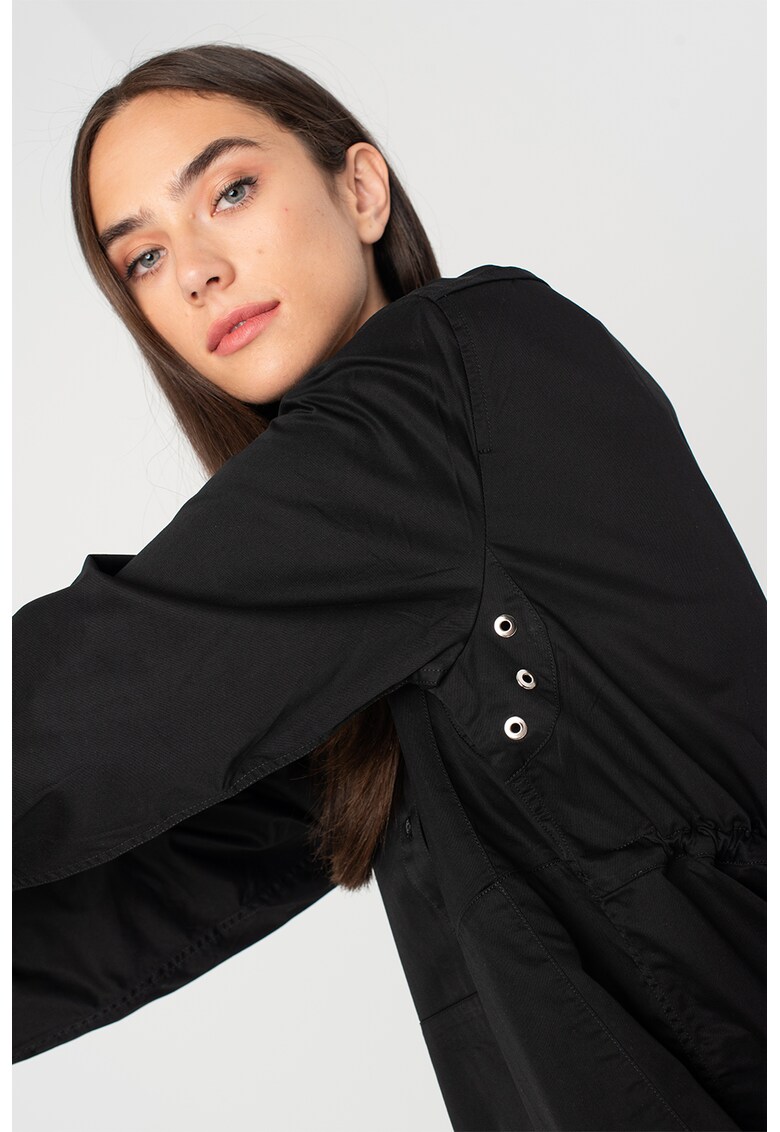 Rochie-camasa cu terminatie asimetrica