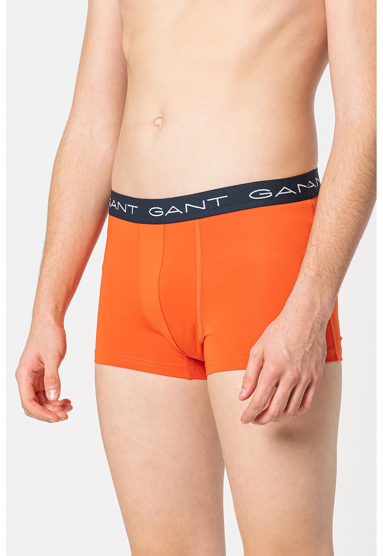 Боксерки с лого на талията - 3 чифта Gant