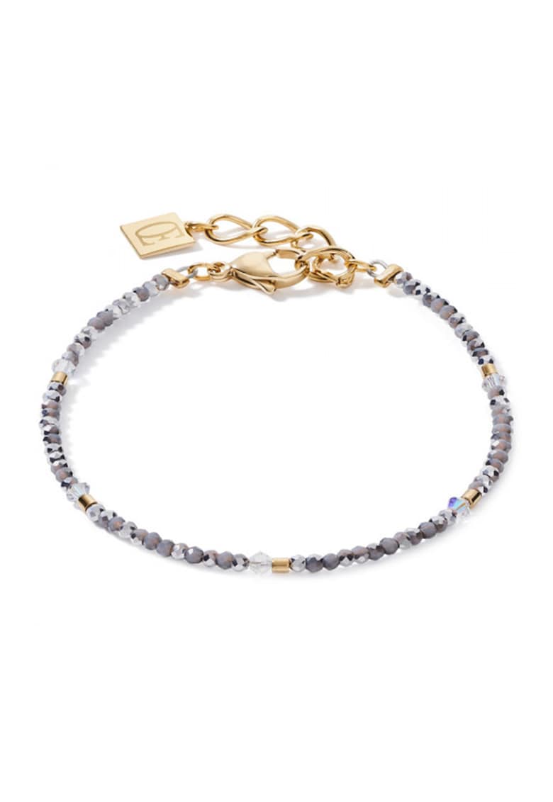 Регулируема гривна с кристали Swarovski COEUR DE LION