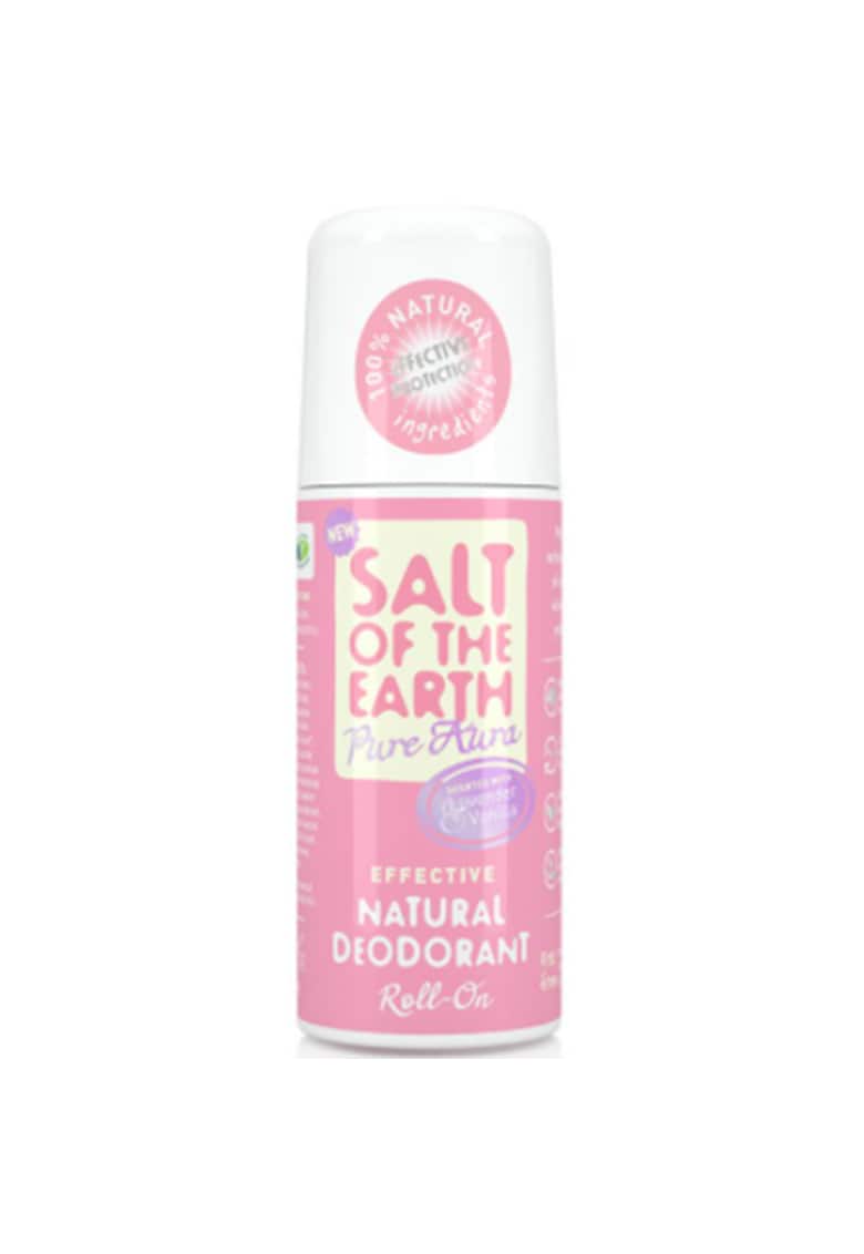 Deodorant roll on natural fara saruri de aluminiu - 75 ml - Lavanda/Vanilie