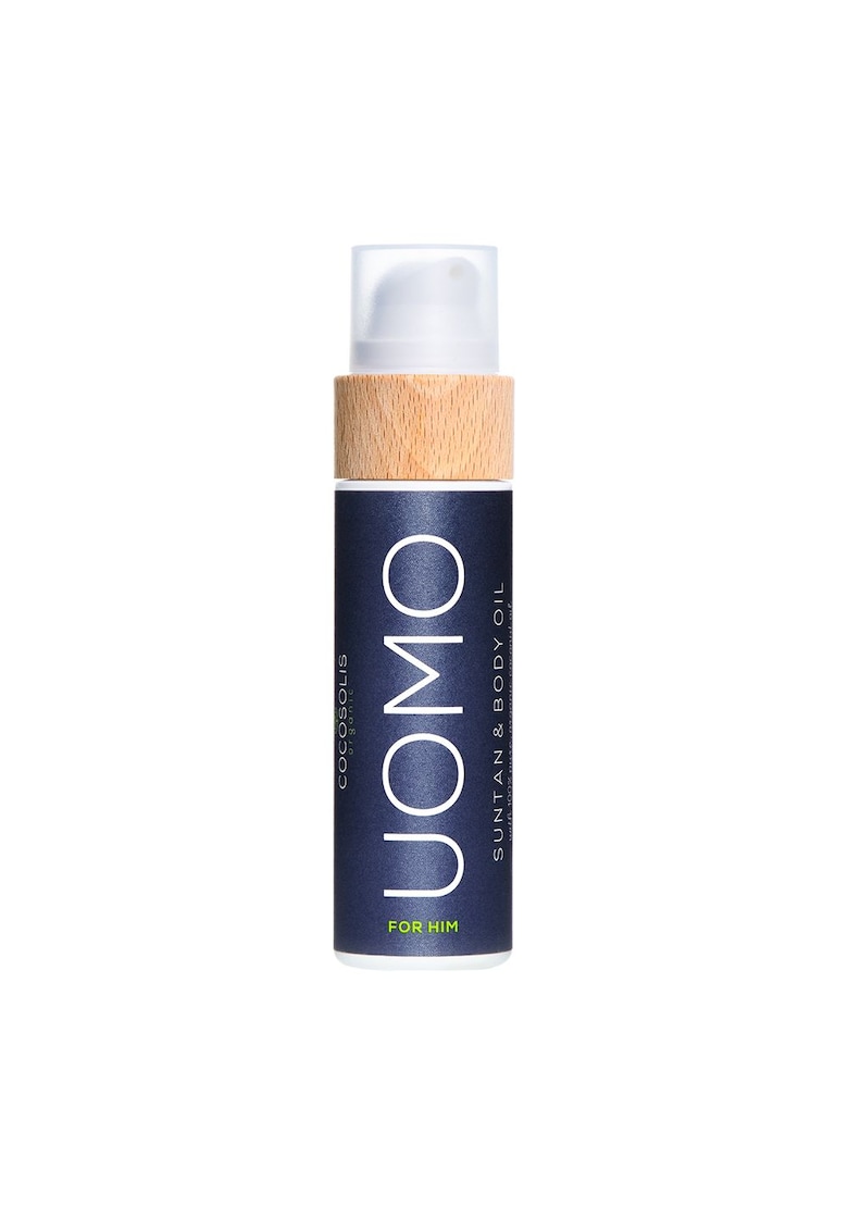 Ulei organic pentru barbati UOMO Suntan and Body Oil - 110ml