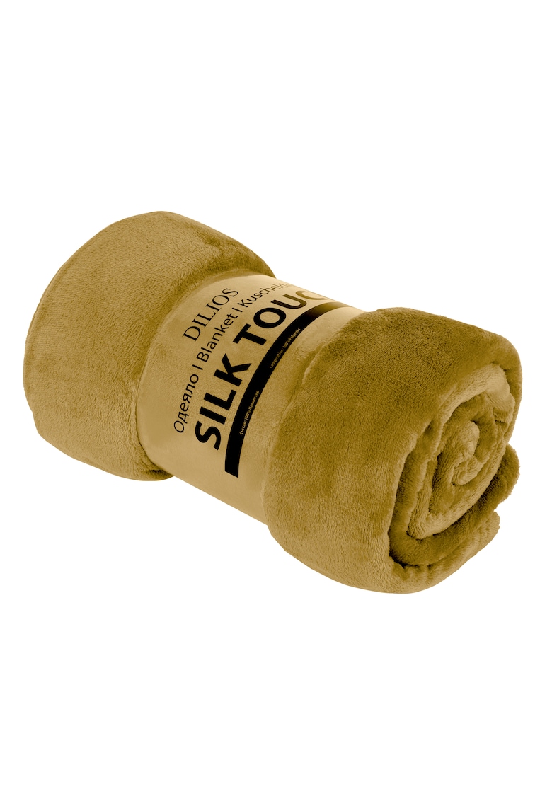 Patura cu blanita Silk Touch 130×170 cm – 100% poliester Dilios