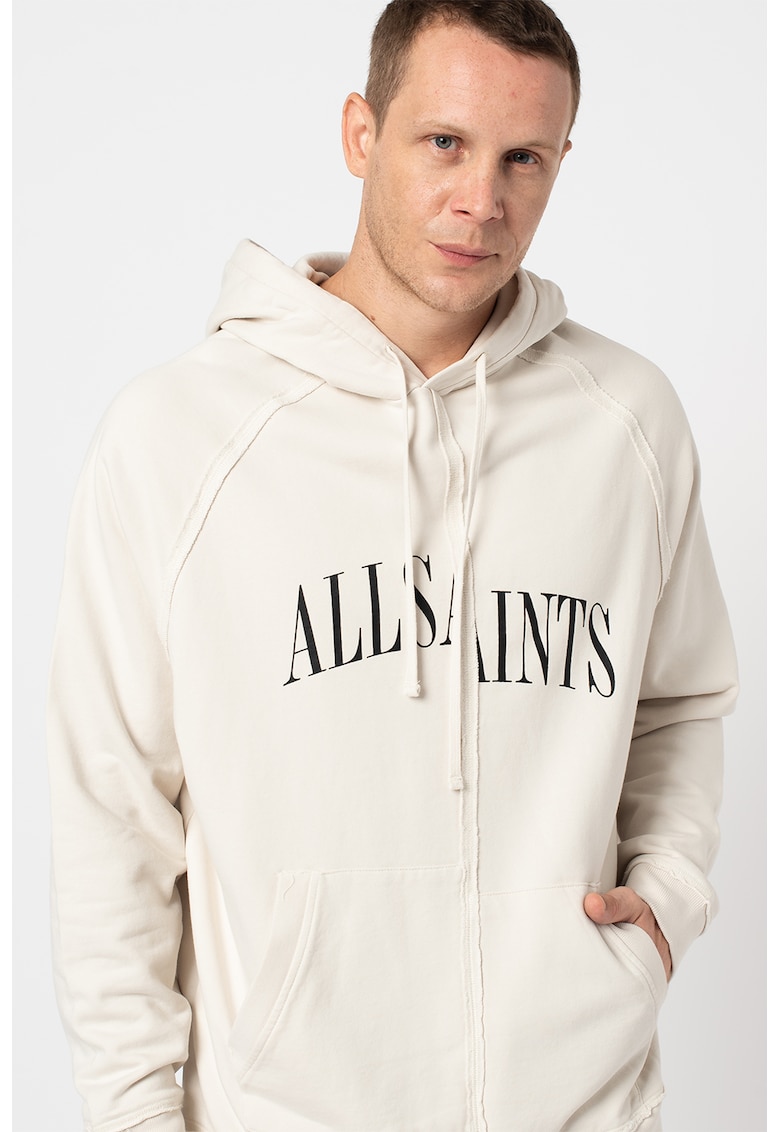 AllSaints Суитшърт с качулка и лого за Мъже AllSaints Суитшърт с качулка и лого за Мъже