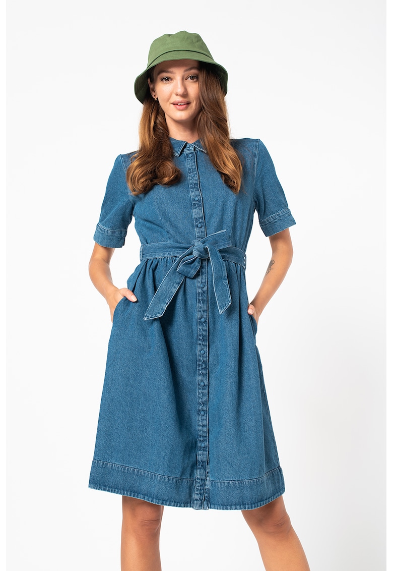 Rochie-camasa din denim Sandra