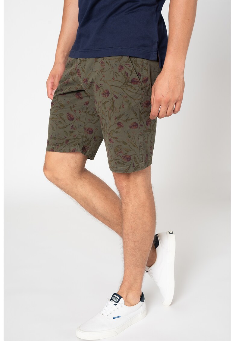 Bermude chino cu model floral State of Art Bermude chino cu model floral State of Art
