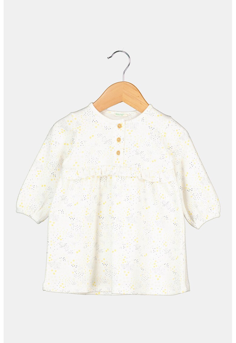 Rochie de bumbac cu imprimeu