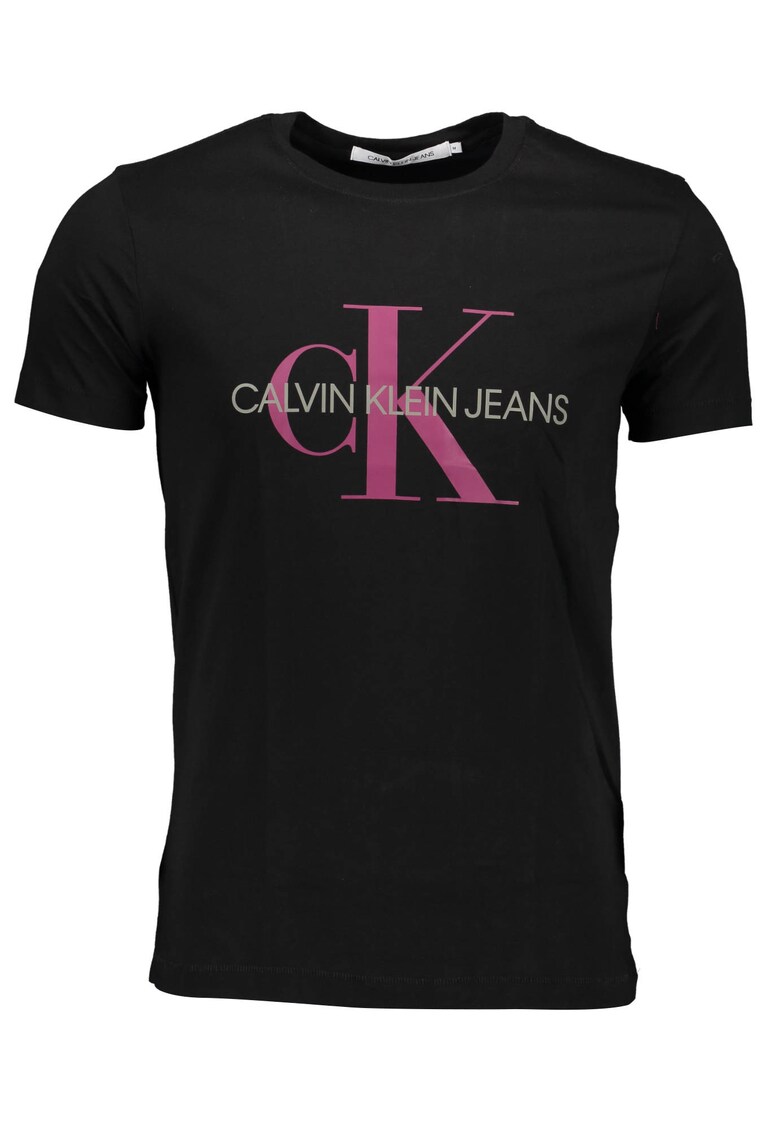Tricou Barbati - CALVIN KLEIN - 9100784 - Logo - Negru