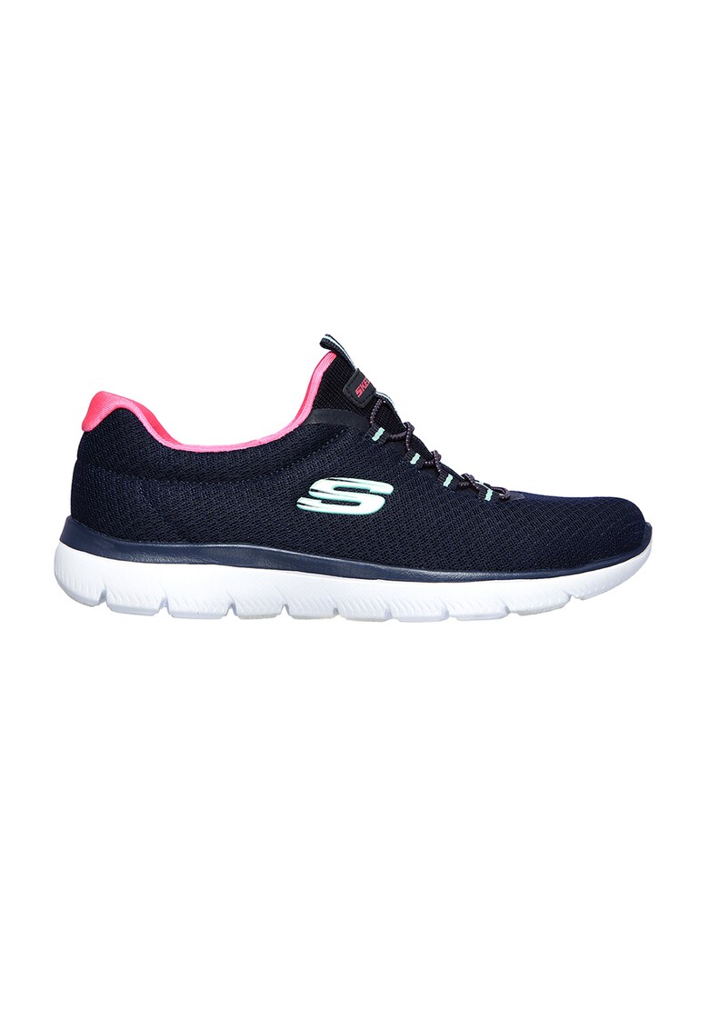 Pantofi sport de plasa cu logo Summits