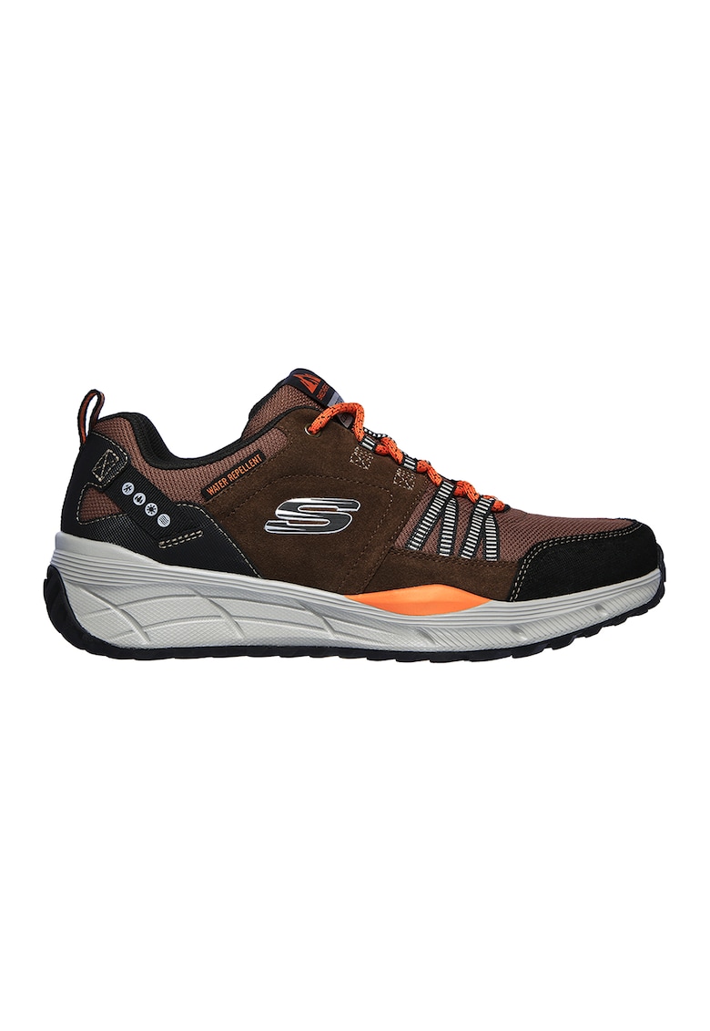 Pantofi cu insertii de piele intoarsa pentru trekking Equalizer 4.0 Skechers 4.0