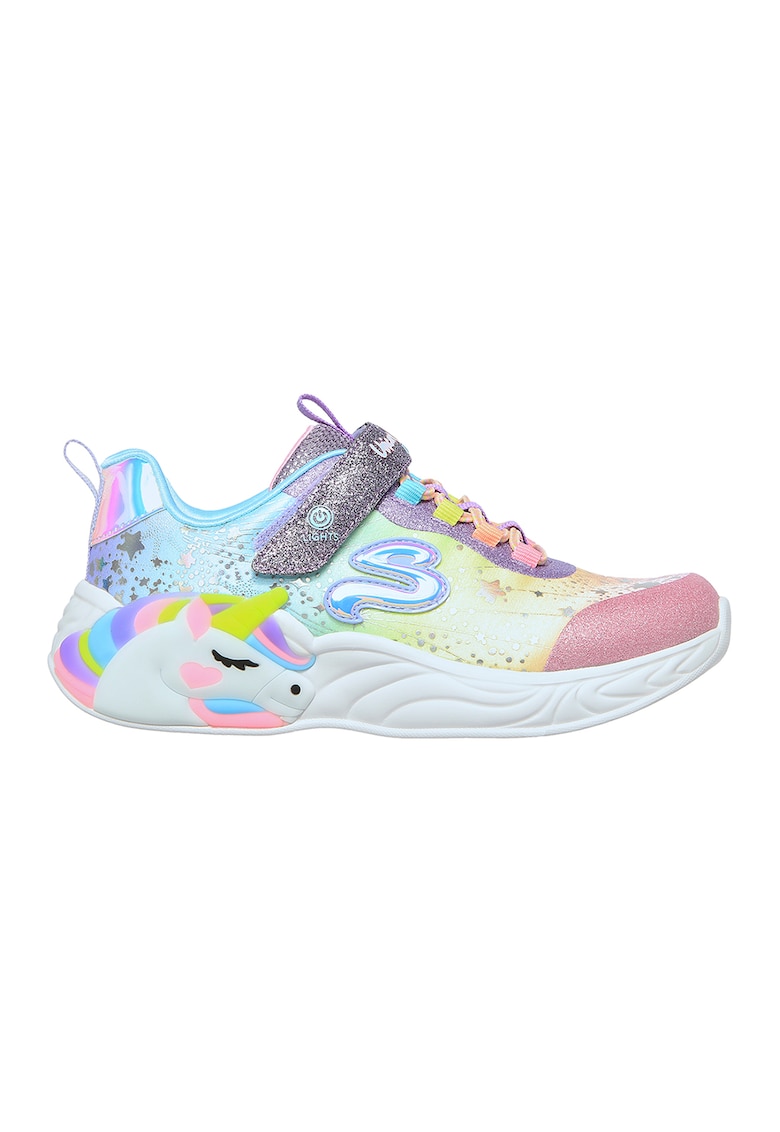 Pantofi sport cu LED-uri Unicorn Dreams - Multicolor