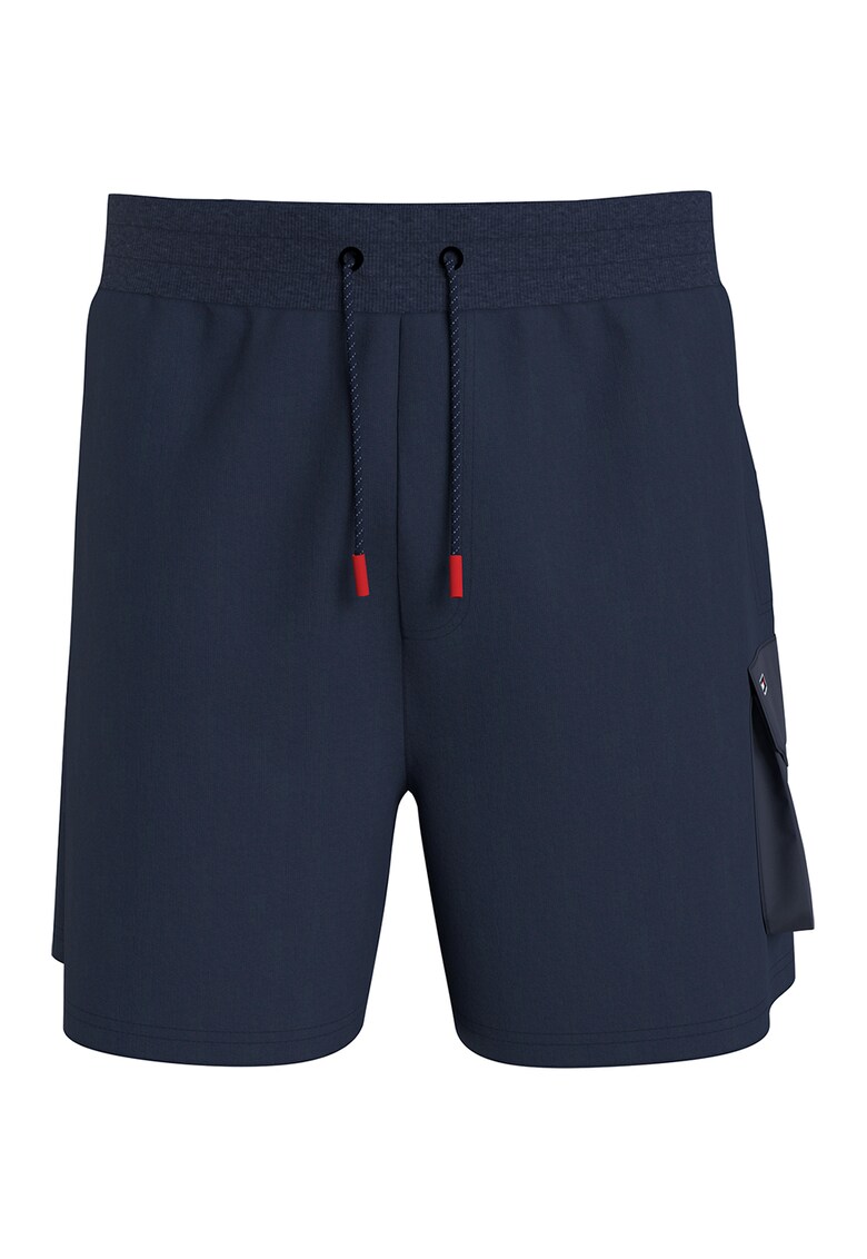 Bermude cargo cu snur Tommy Jeans Bermude cargo cu snur Tommy Jeans
