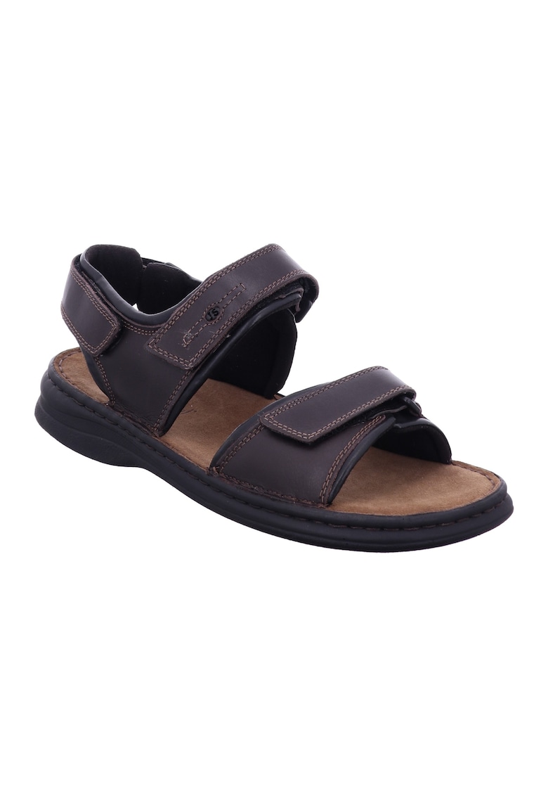 Sandale barbati - Rafe - Velcro - Maro inchis