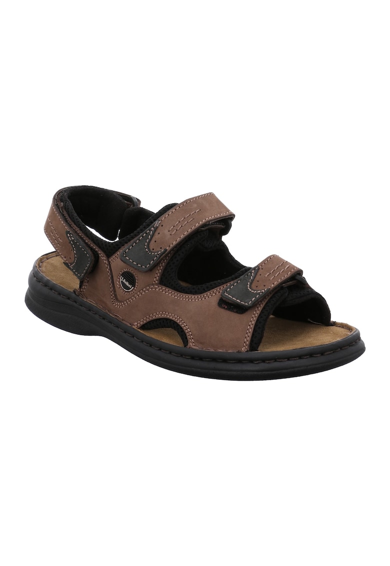 Sandale Franklyn - Velcro - Maro inchis