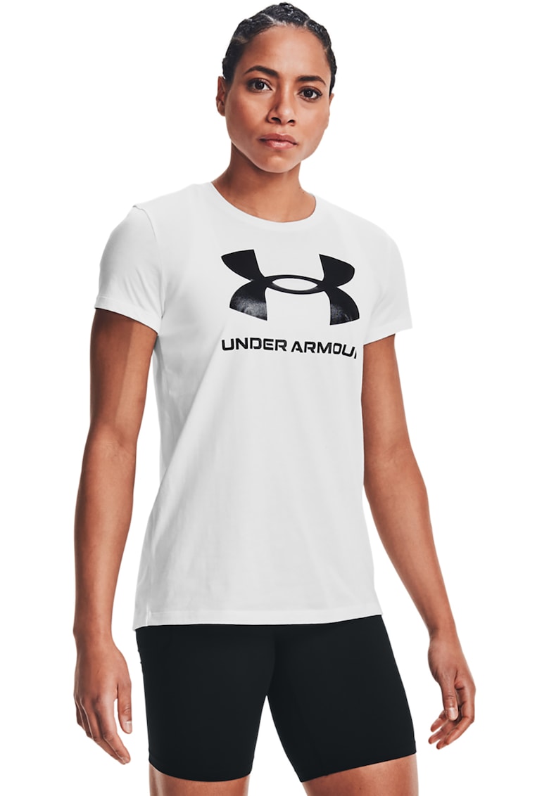 Tricou lejer Rival - Negru/Alb optic