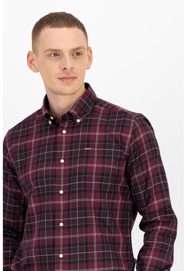 Barbour Карирана риза Wetherham с копчета за Мъже Barbour Карирана риза Wetherham с копчета за Мъже