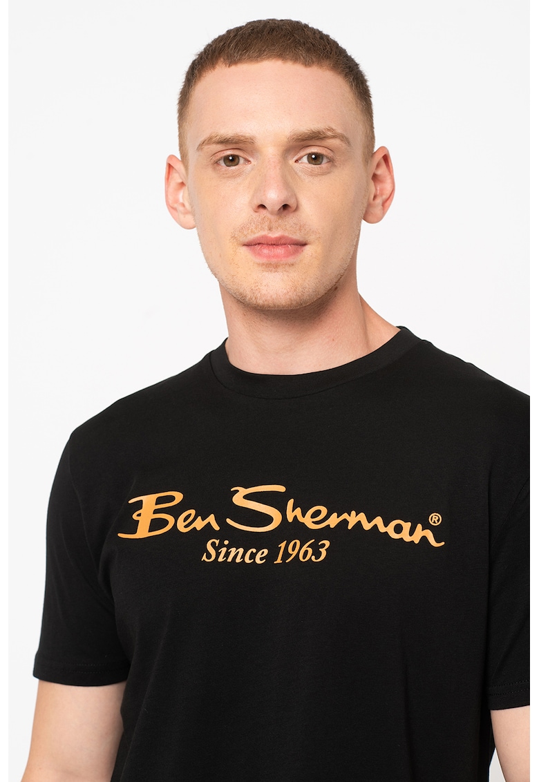 Set de tricouri de bumbac cu imprimeu logo -3 piese Ben Sherman  Imbracaminte