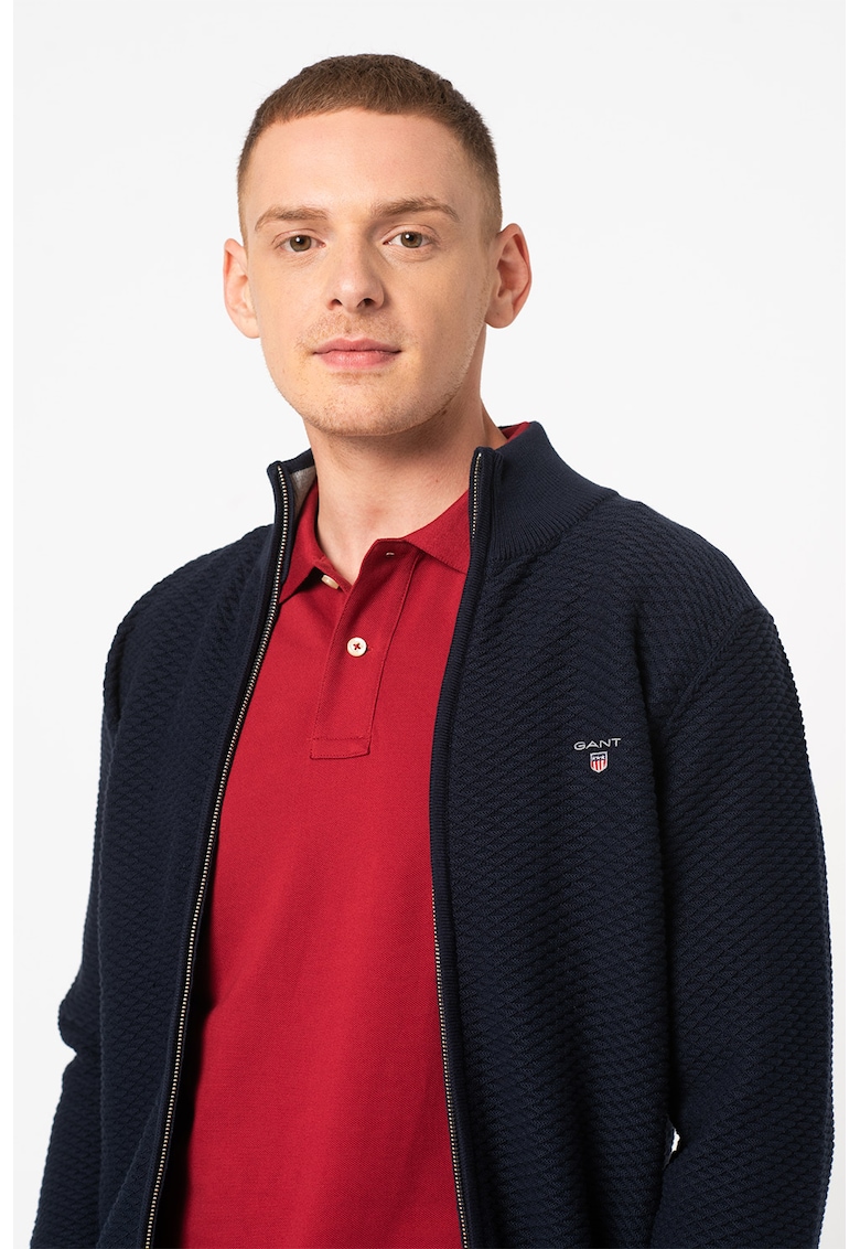 Cardigan cu aspect texturat
