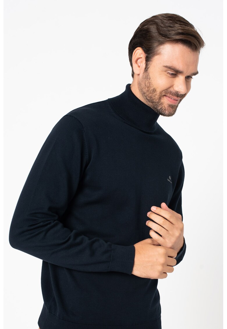 Pulover cu guler inalt aspect de tricot fin fashiondays.ro imagine promotii 2022