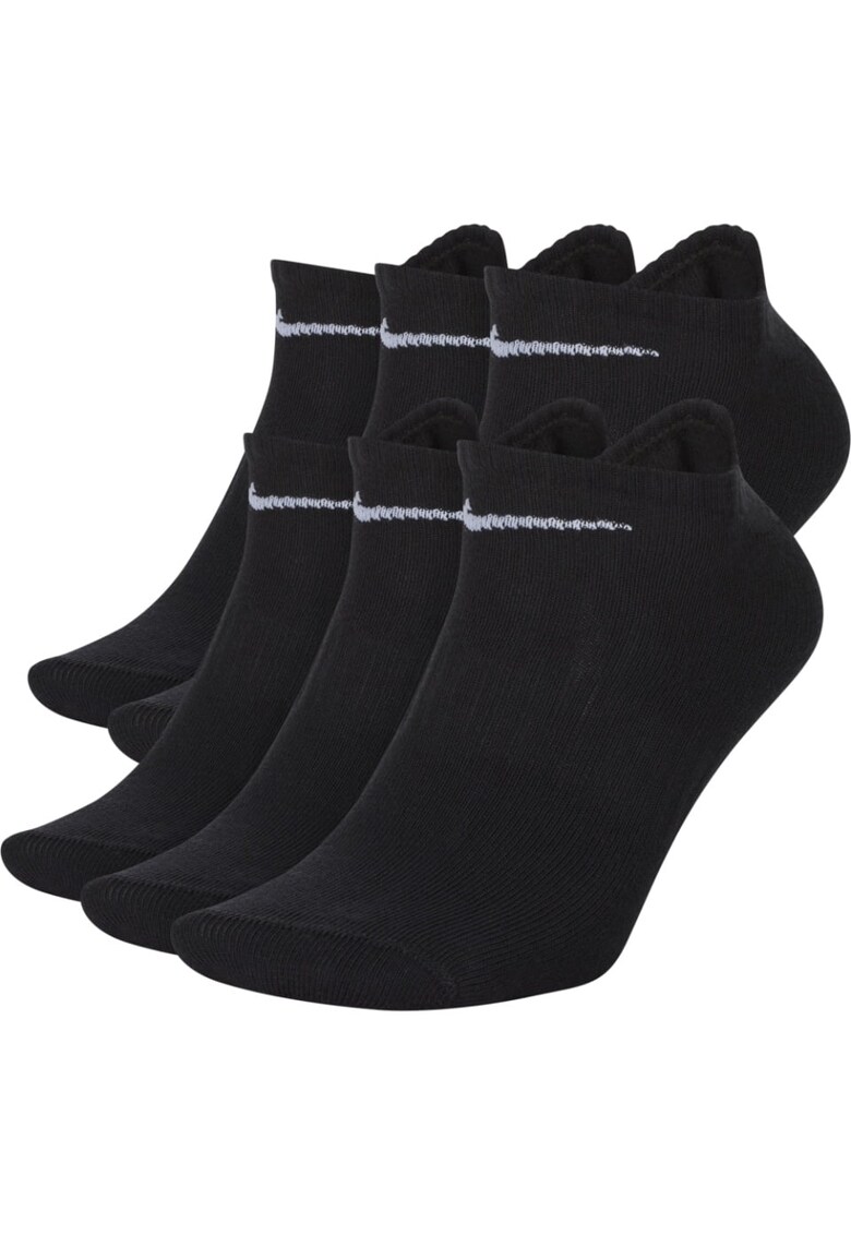 Set 6 perechi sosete Everyday Lightweight - Negru