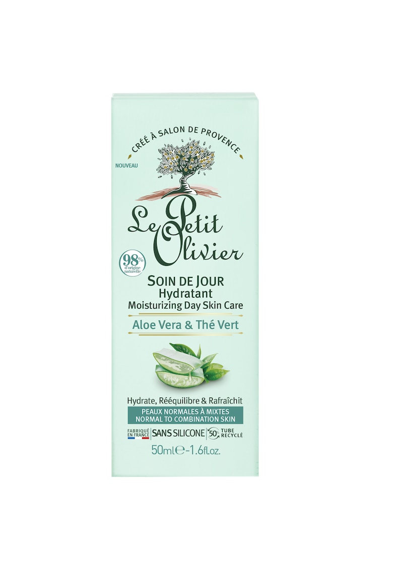 Crema pentru zi hidratanta aloe vera&ceai verde - 50 ml