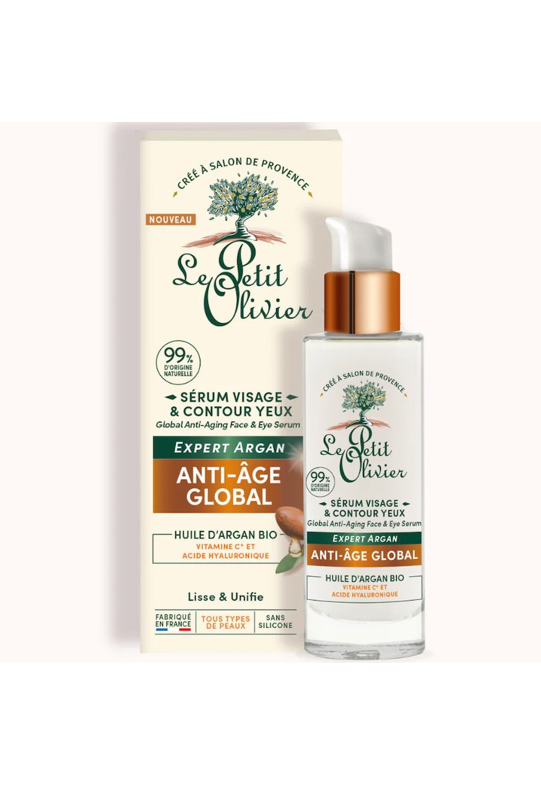 Serum fata si contur ochi anti-age Expert Argan - 30 ml