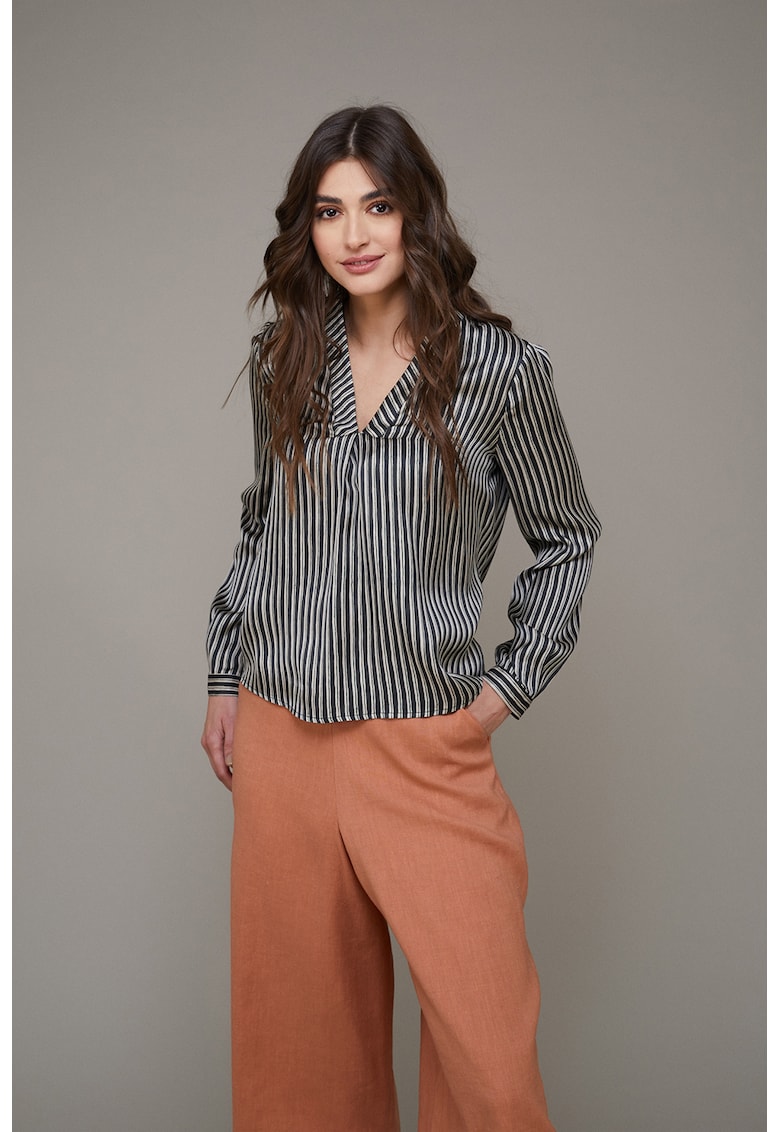 Bluza lejera cu dungi