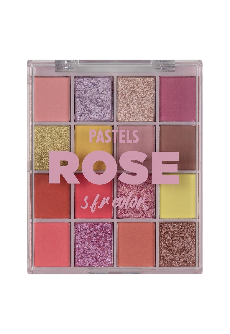 Trusa machiaj SFR Pastels - # 01 Rose