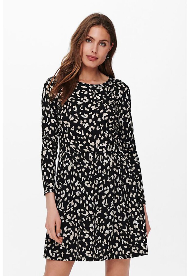 Rochie mini cu imprimeu Claude