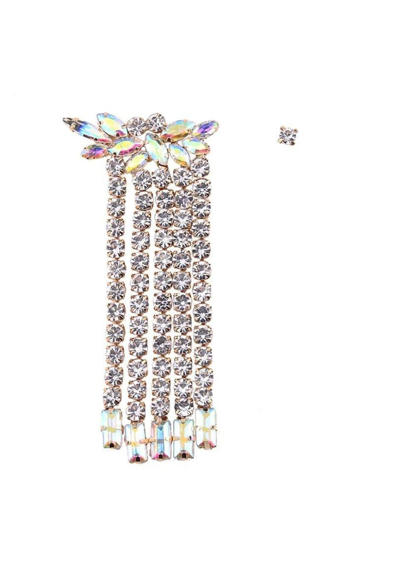 Cercei aurii - lungi - cu pietre - Christen C5 -