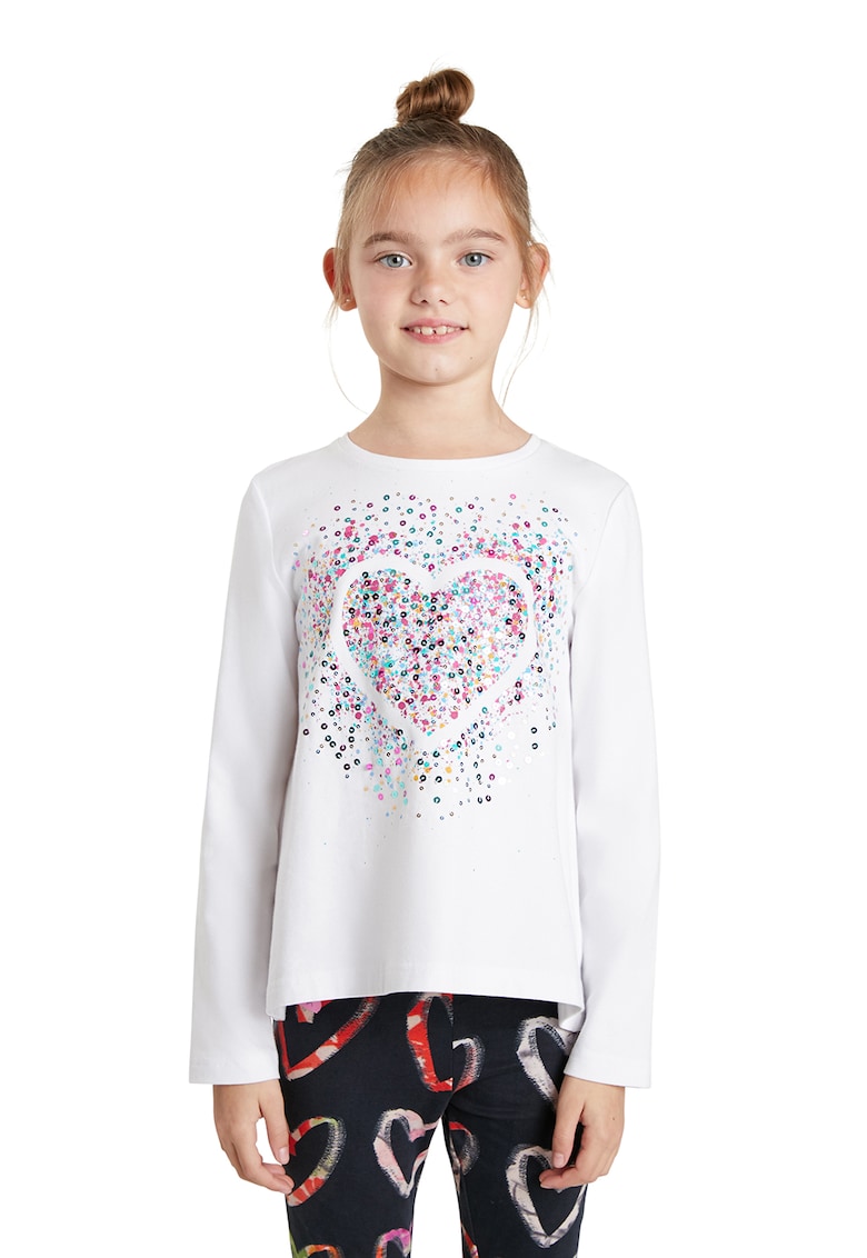 Bluza cu aplicatii de paiete