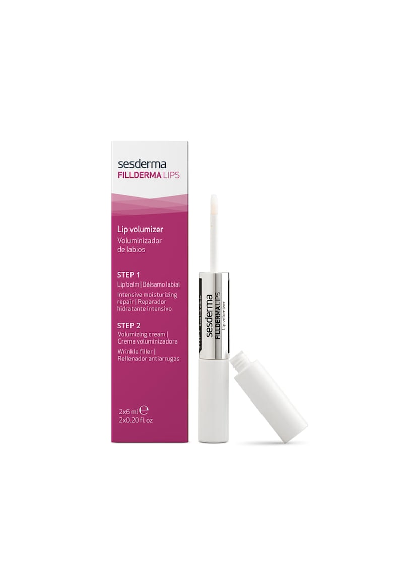 Volumizator pentru buze cu acid hialuronic Fillderma Lips - 2 x 6 ml